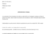Modèle attestation de travail (Word à télécharger)